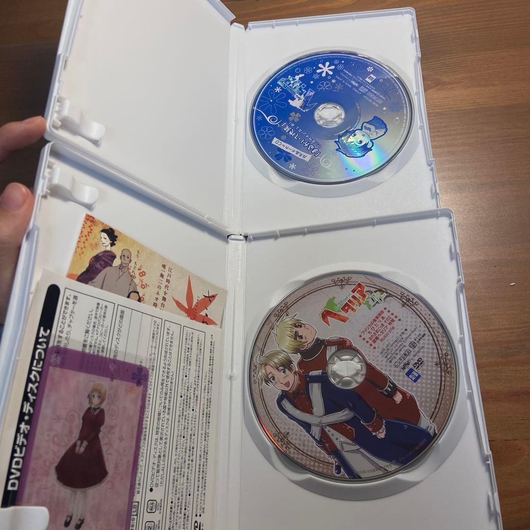 ヘタリア 初回限定版dvd 1〜4期全巻+ファンディスク