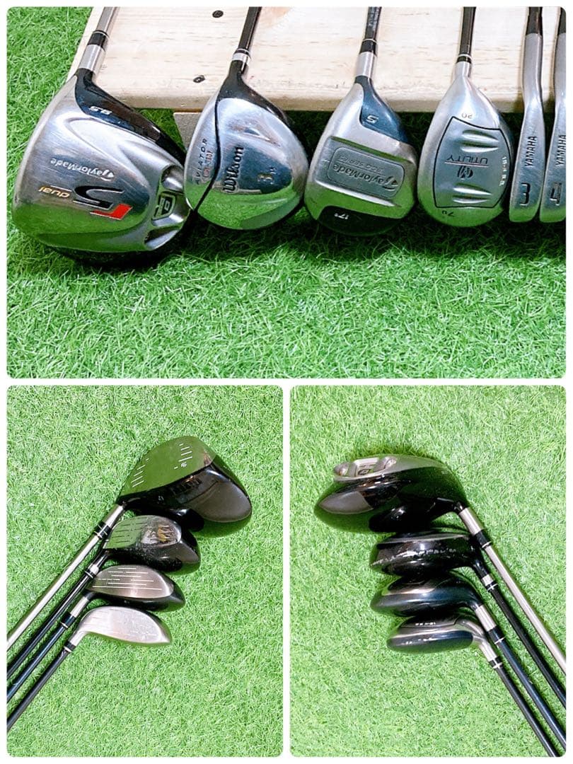 M17 テーラーメイド　初心者オススメ　ゴルフクラブセット　メンズ　14本