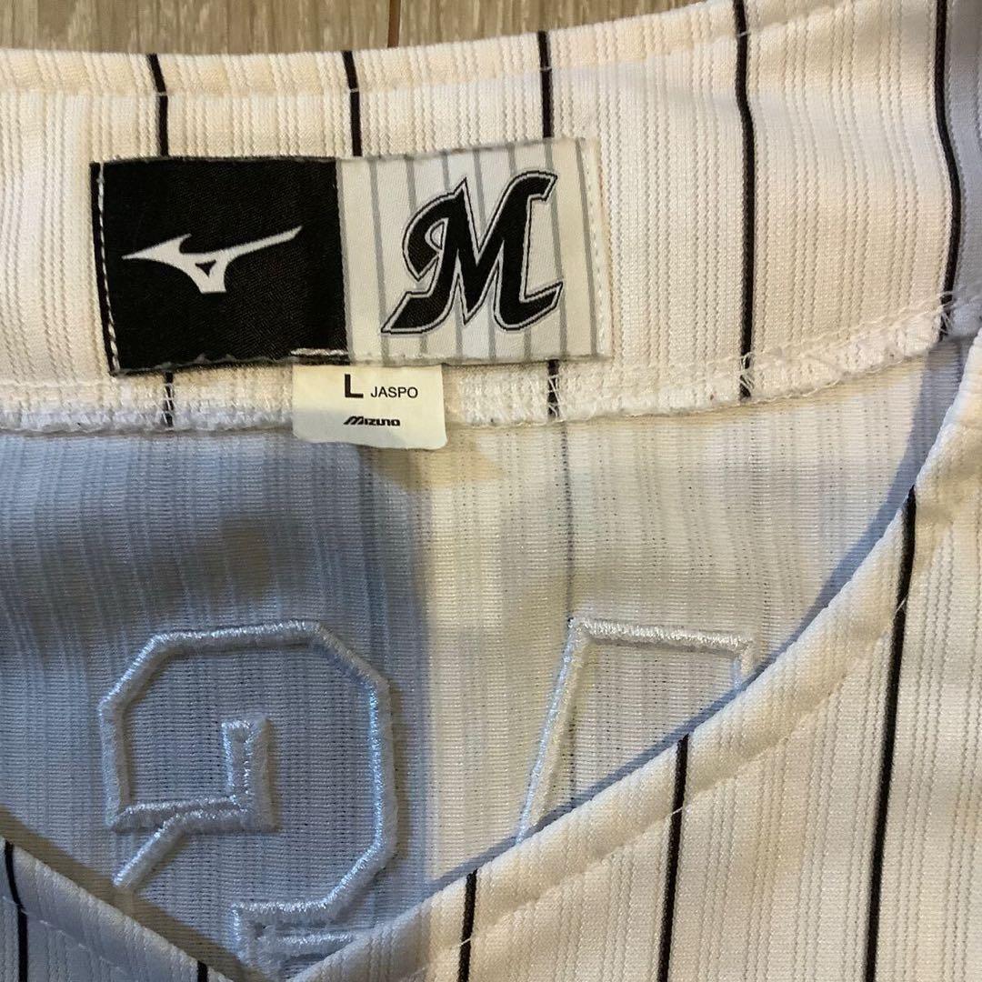 千葉ロッテマリーンズ　佐々木朗希　ユニフォーム　Lサイズ　鴎ワッペン付き