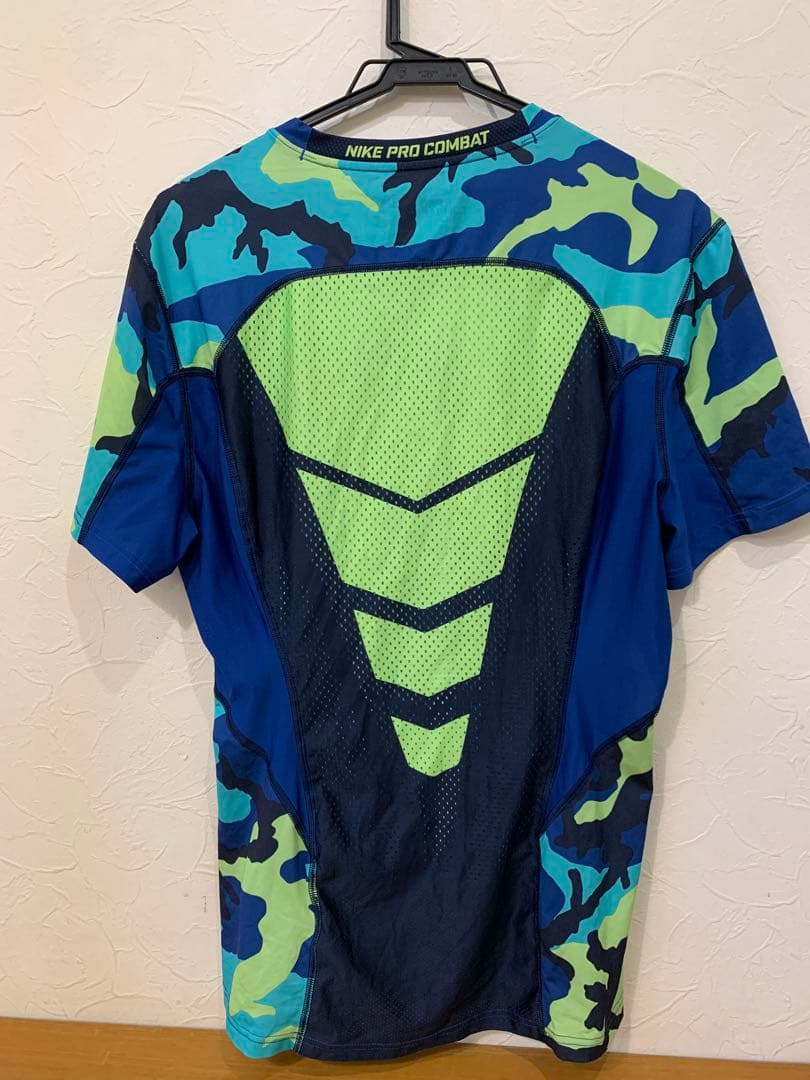 N0303-07★野球 アンダーシャツ 長袖 半袖 青系カモフラージュ 他