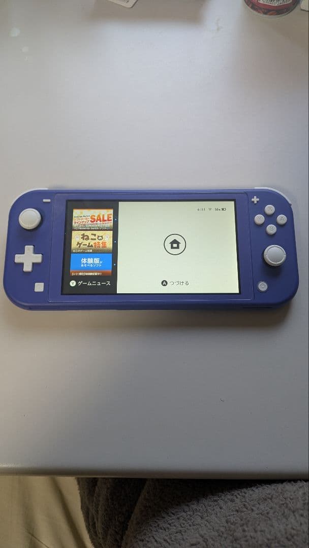 Switch Nintendo Lite ブルー超美品
