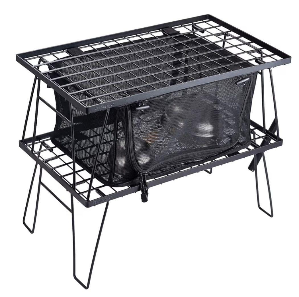 フィールドラック、収納ケース、メッシュボックス、天板セット