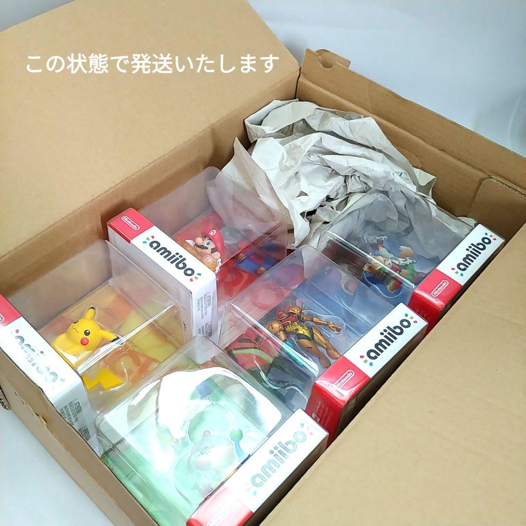 【新品】任天堂 amiibo アミーボ 5個セット マリオ　ピカチュウ　など