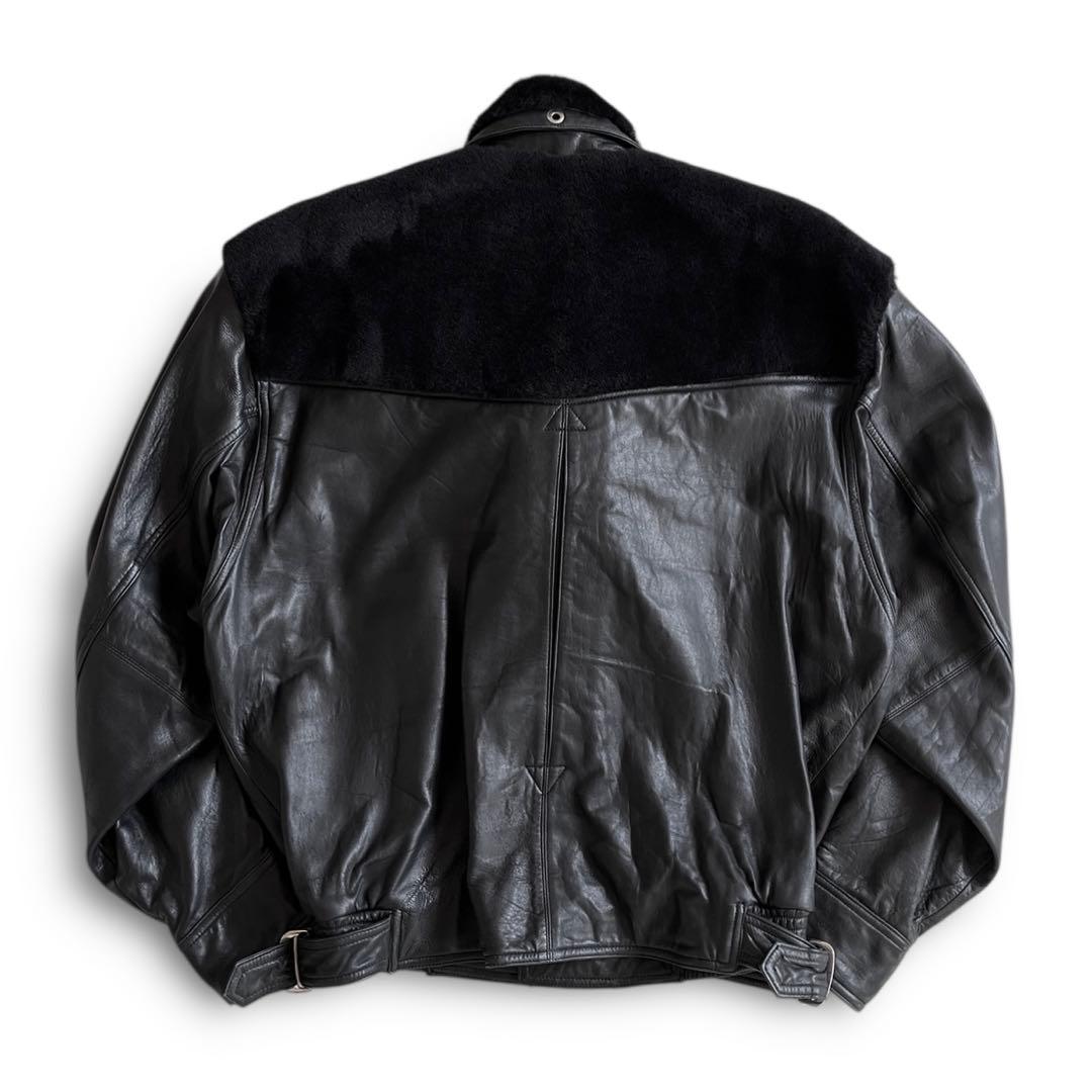 ジャケット・アウター 80s arrston volaju Leather Bomber Jacket