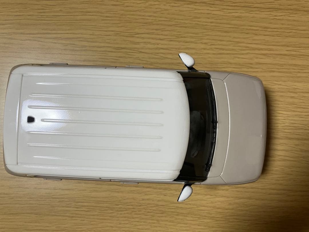 スズキ☆アルトラパン　カラーサンプル　ミニカー　ベージュ　ツートン　1/18