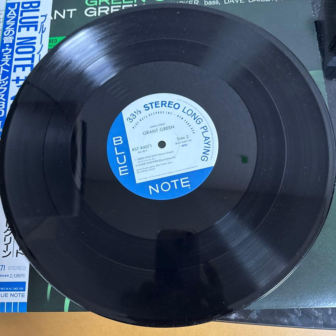 LP12in国内盤BST-84071 グラントグリーン /グリーンストリート