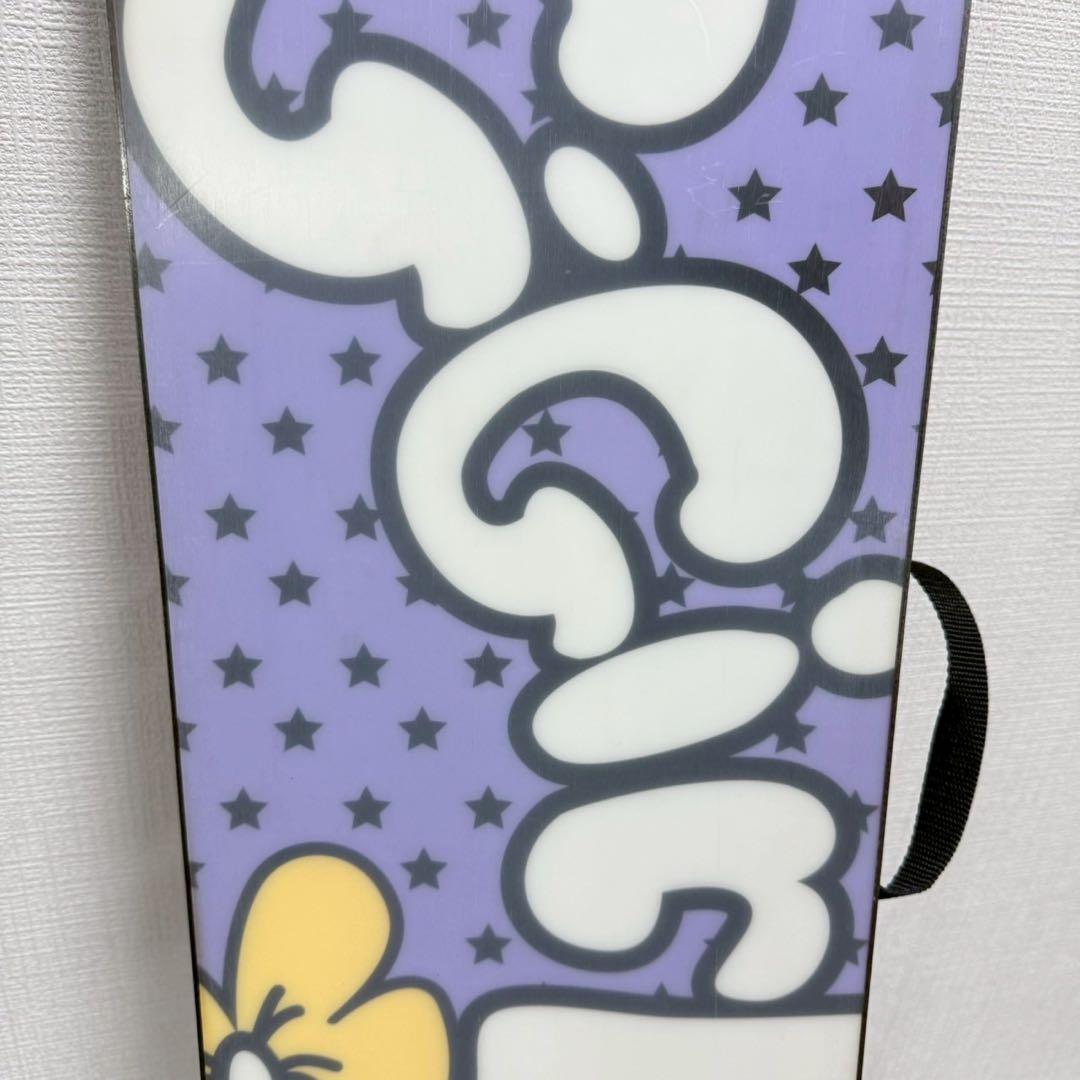 【初心者用】スノーボード ビンディング付き 135cm ジュニア・ガールズ向け