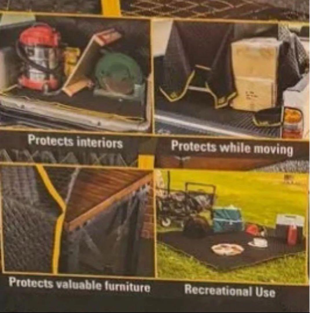 CAT ユーティリティブ　ブランケット　２枚セット　トラック　引越し　丈夫　新品