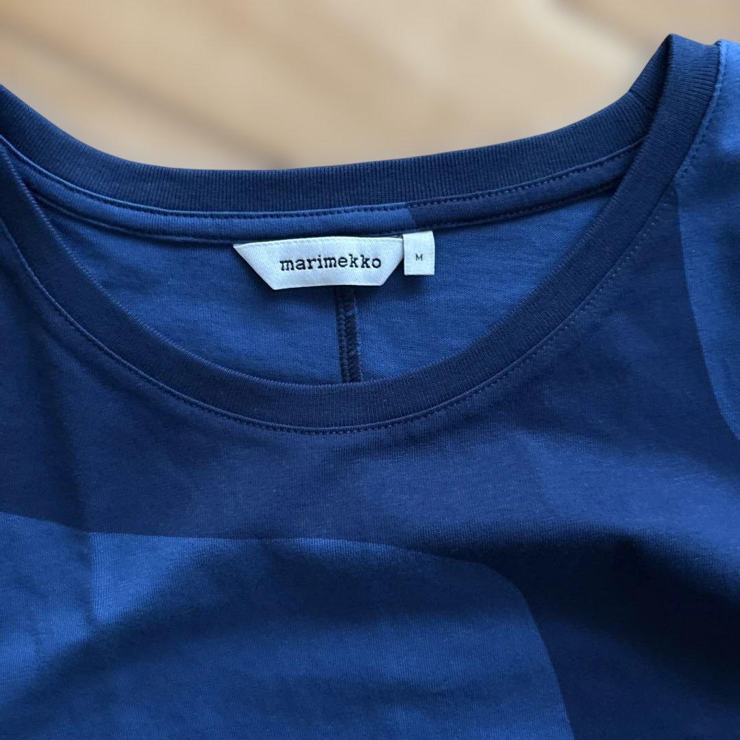 マリメッコ　ロッキ　ワンピース　新品　ブルー