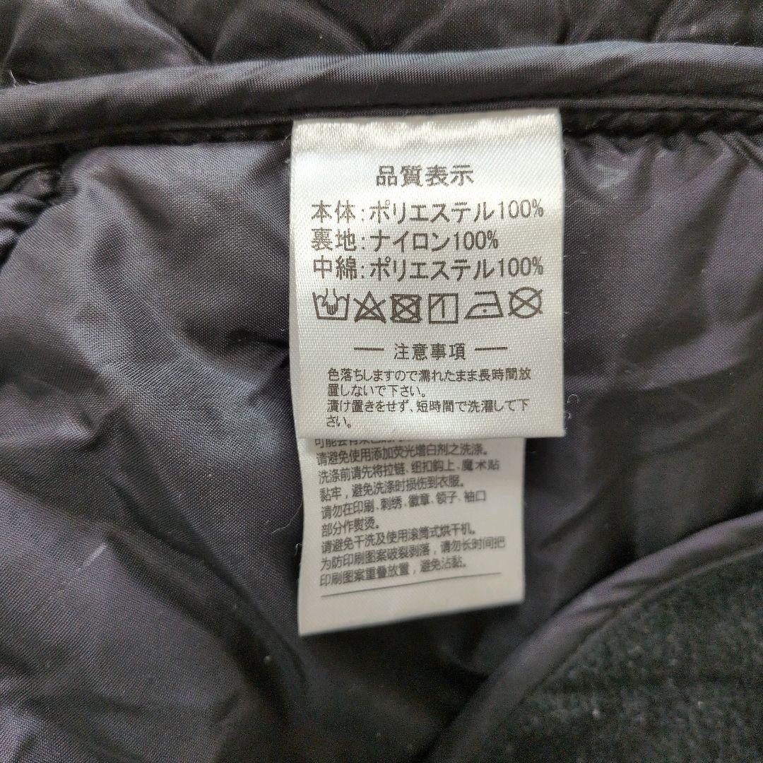 最終お値下げ　アスレタ ベンチコート ATHLETA ロングコート 黒 迷彩 M