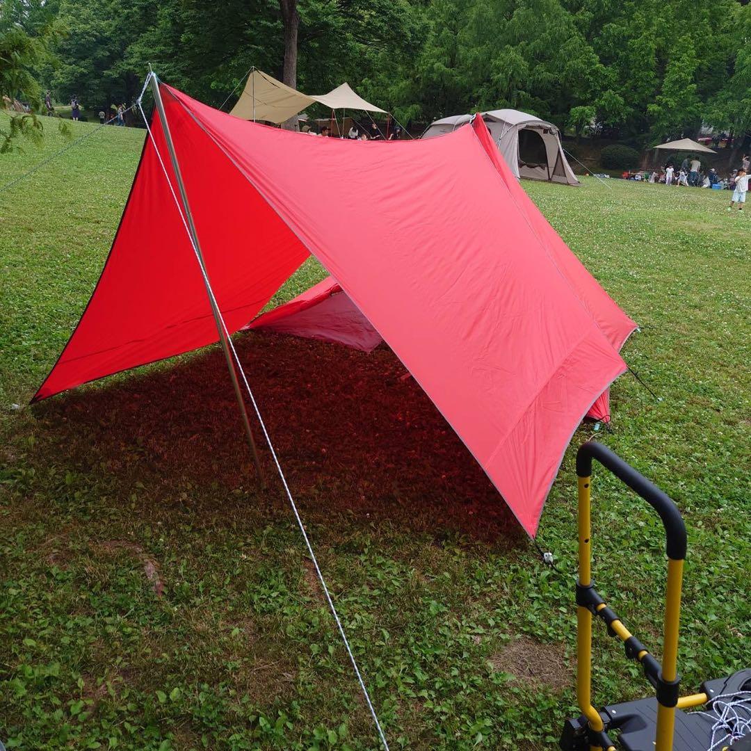 テンマクデザイン　パンダテントレッド　STDインナー　フットプリント　タープ