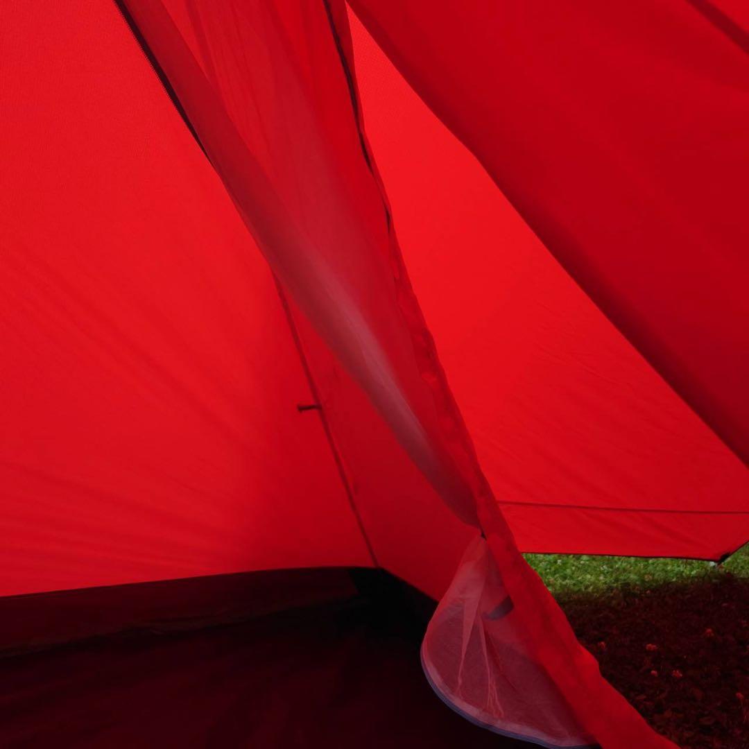 テンマクデザイン　パンダテントレッド　STDインナー　フットプリント　タープ