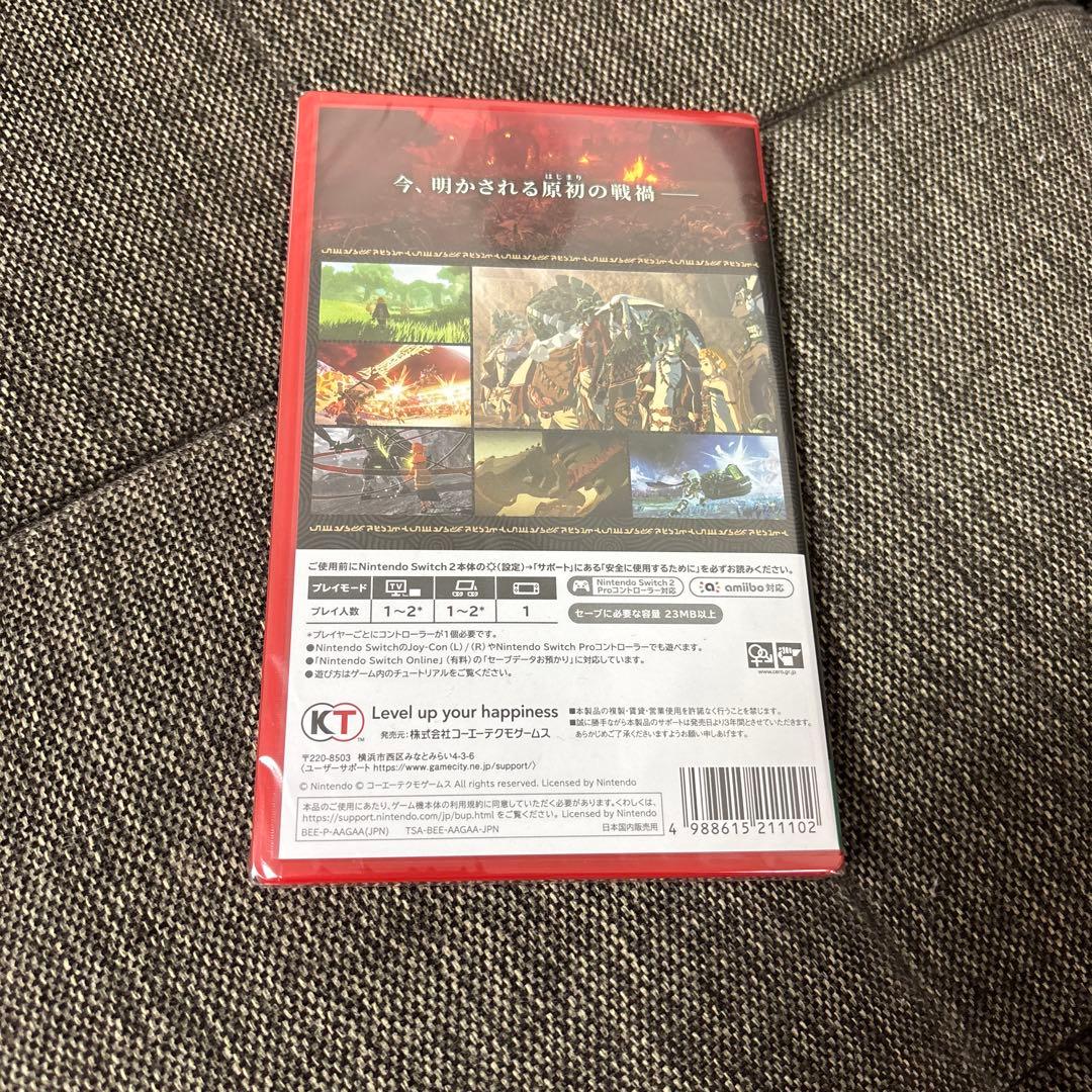 ゼルダ無双　封印戦記　新品未開封　Switch2ソフト