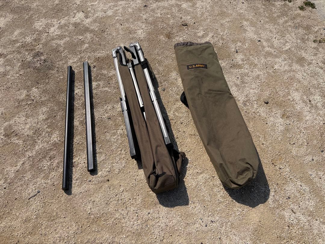 良品！希少品！US ARMY アルミGIコット　軍物ミリタリー米軍