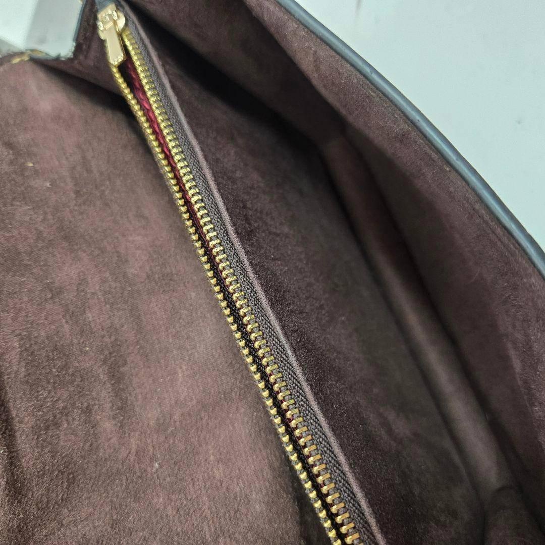 極美品 COACH ジョージ ジェム 2way ハンドバッグ パイソン