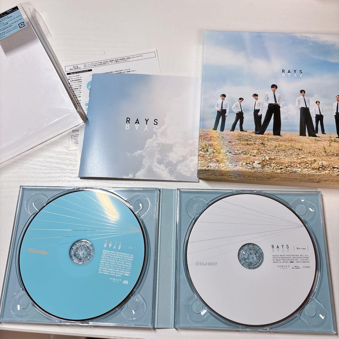 Man RAYS アルバム初回盤B TOUR DVD 初回盤 セット