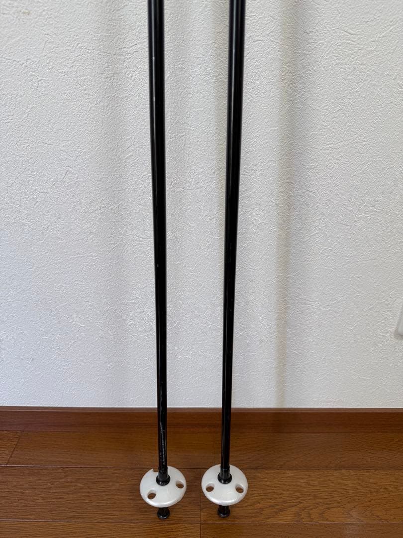 SALOMON スキー板&ストックセット中古　165cm