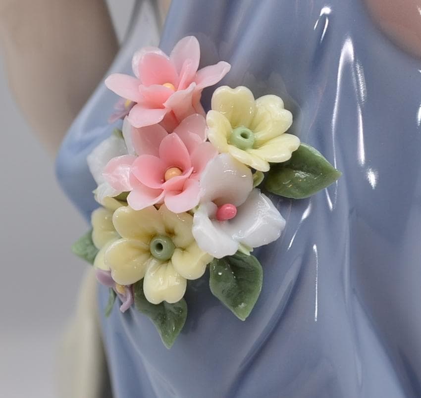 願いが詰まったポケット　＃7650　★リヤドロ　スペイン　ポーセリン　箱付き