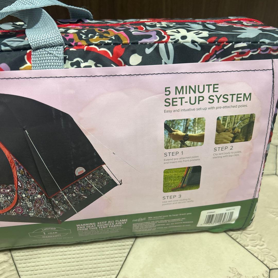 Coleman テント コラボ　セット　Vera Bradley 限定品タグ付き