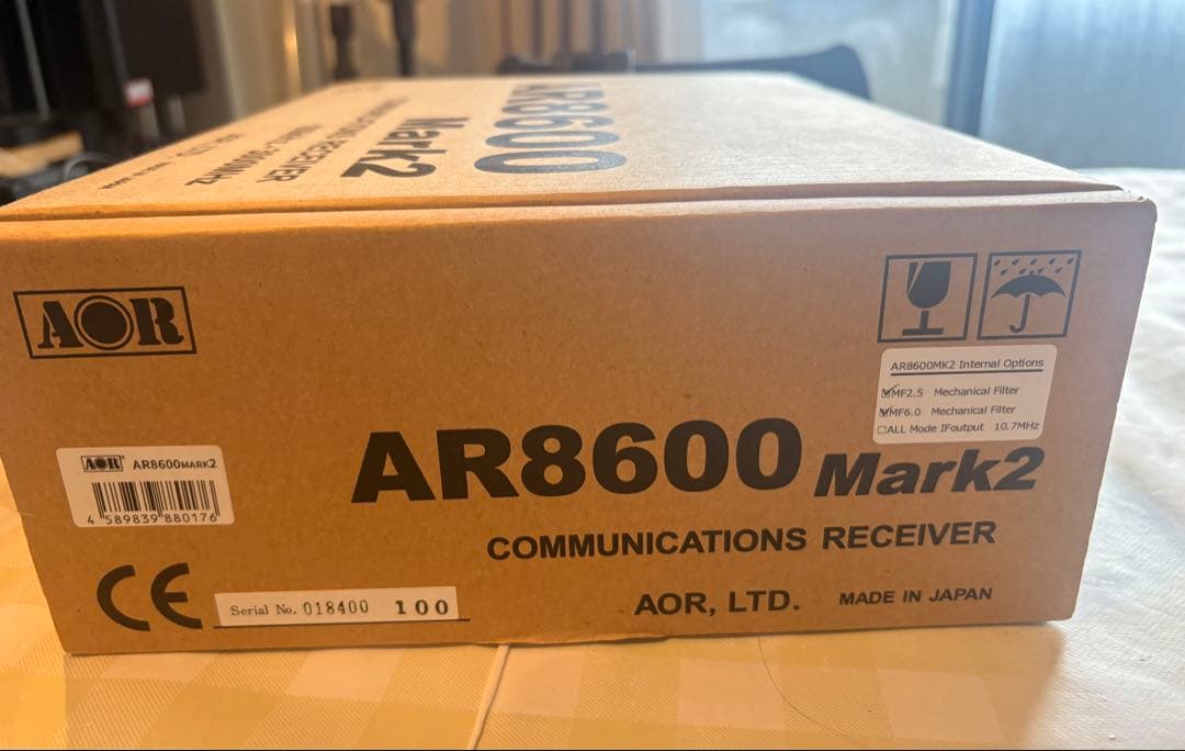 【完動極美品】AOR AR8600MARK2 広帯域受信機（オプション多数）