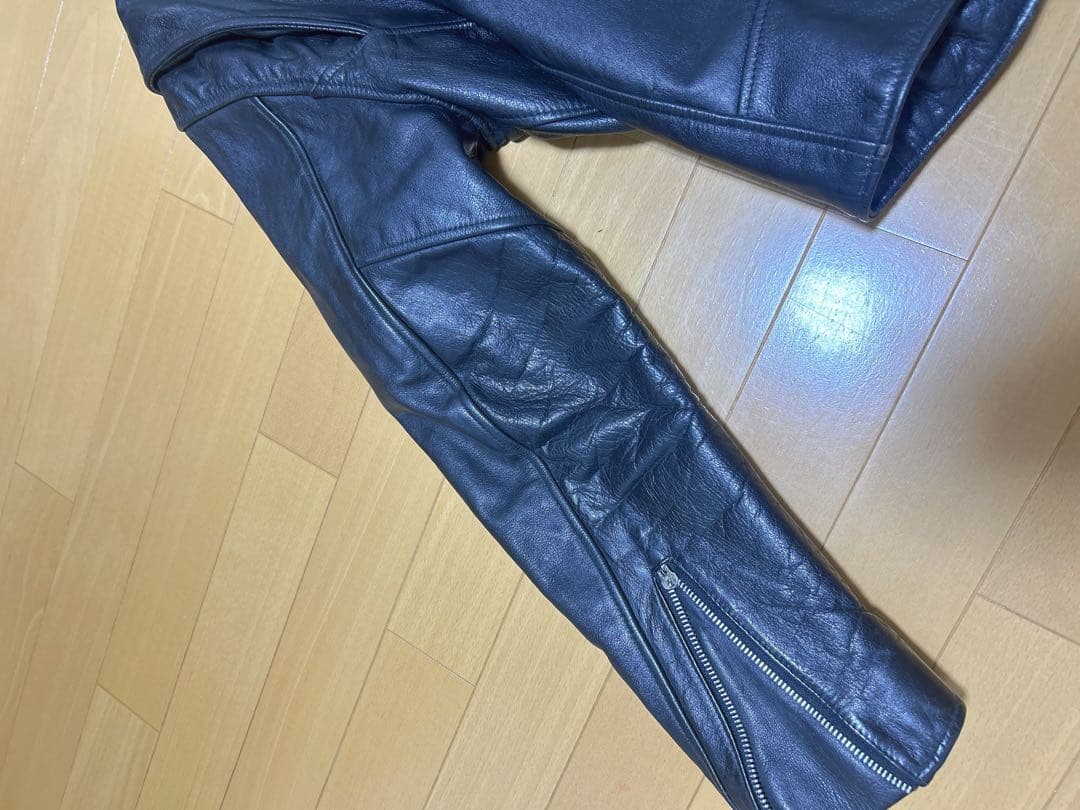 ハーレーダビットソン　革ジャン　ライダース　ジャケット　ブラック　40 黒