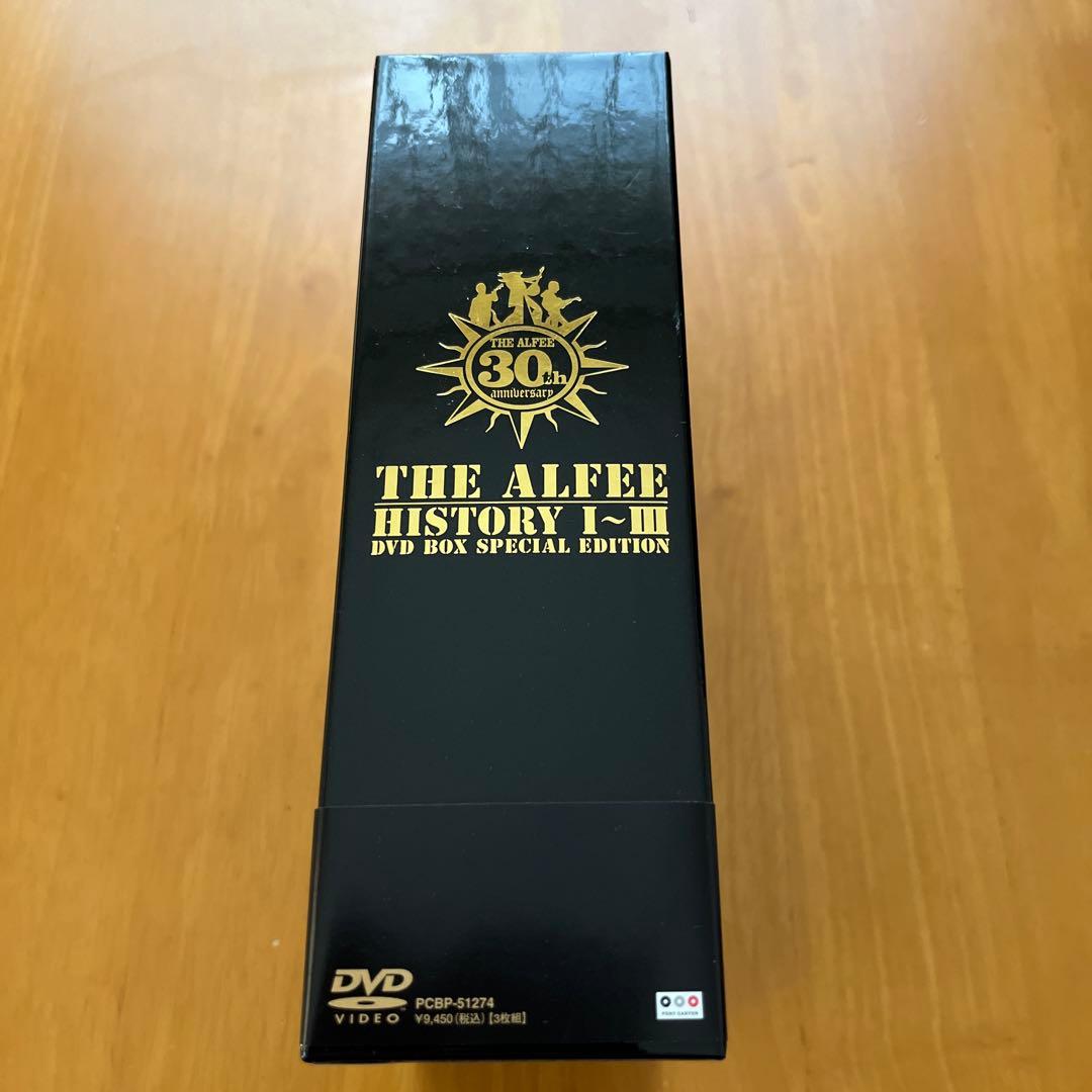 THE ALFEE/HISTORY Ⅰ～Ⅲ DVD-BOX SPECIAL E…