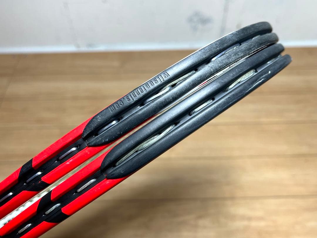 2本セット ウィルソン K SIX.ONE TOUR 90 ロジャー・フェデラー