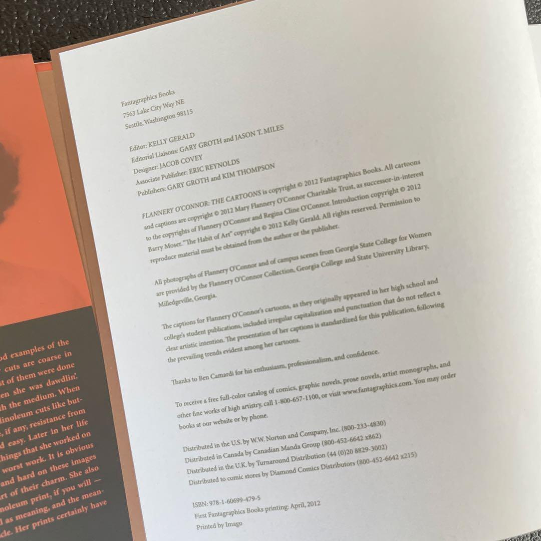 Flannery O'connor: The Cartoons ハードカバー