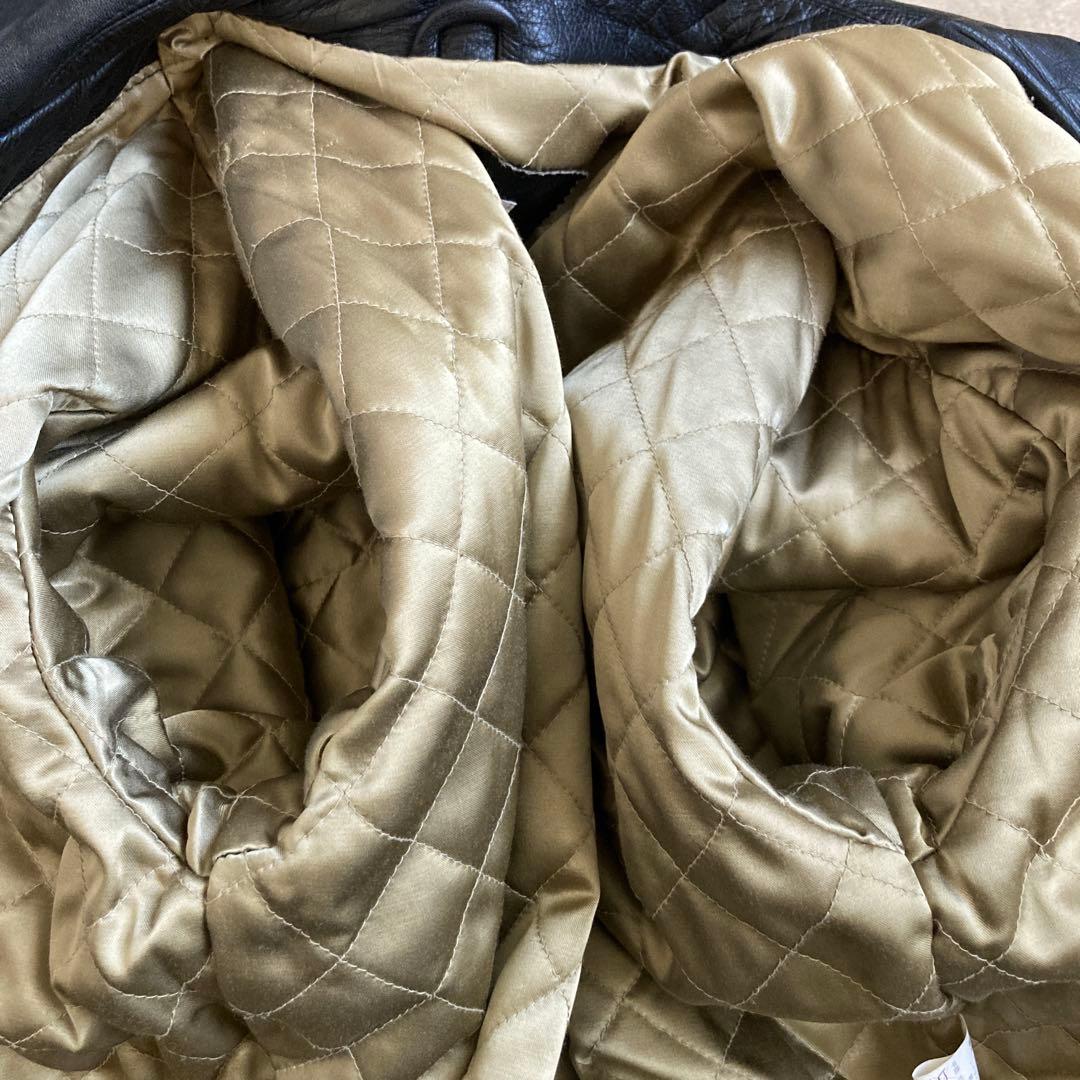 80s 90s ボンバージャケット レザージャケット 短丈 フライトジャケット