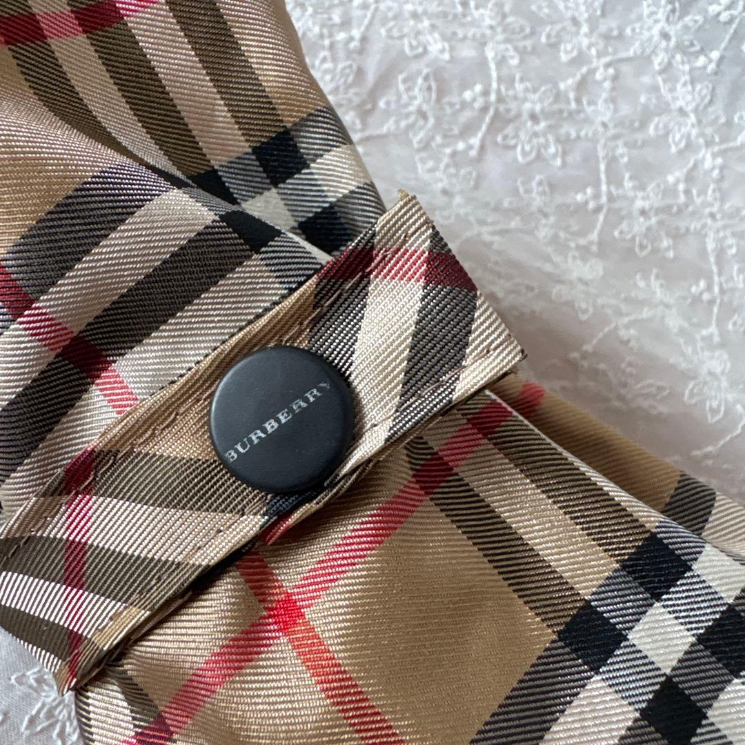 BURBERRY バーバリー　折り畳み傘　晴雨兼用　ノバチェック　カバー付