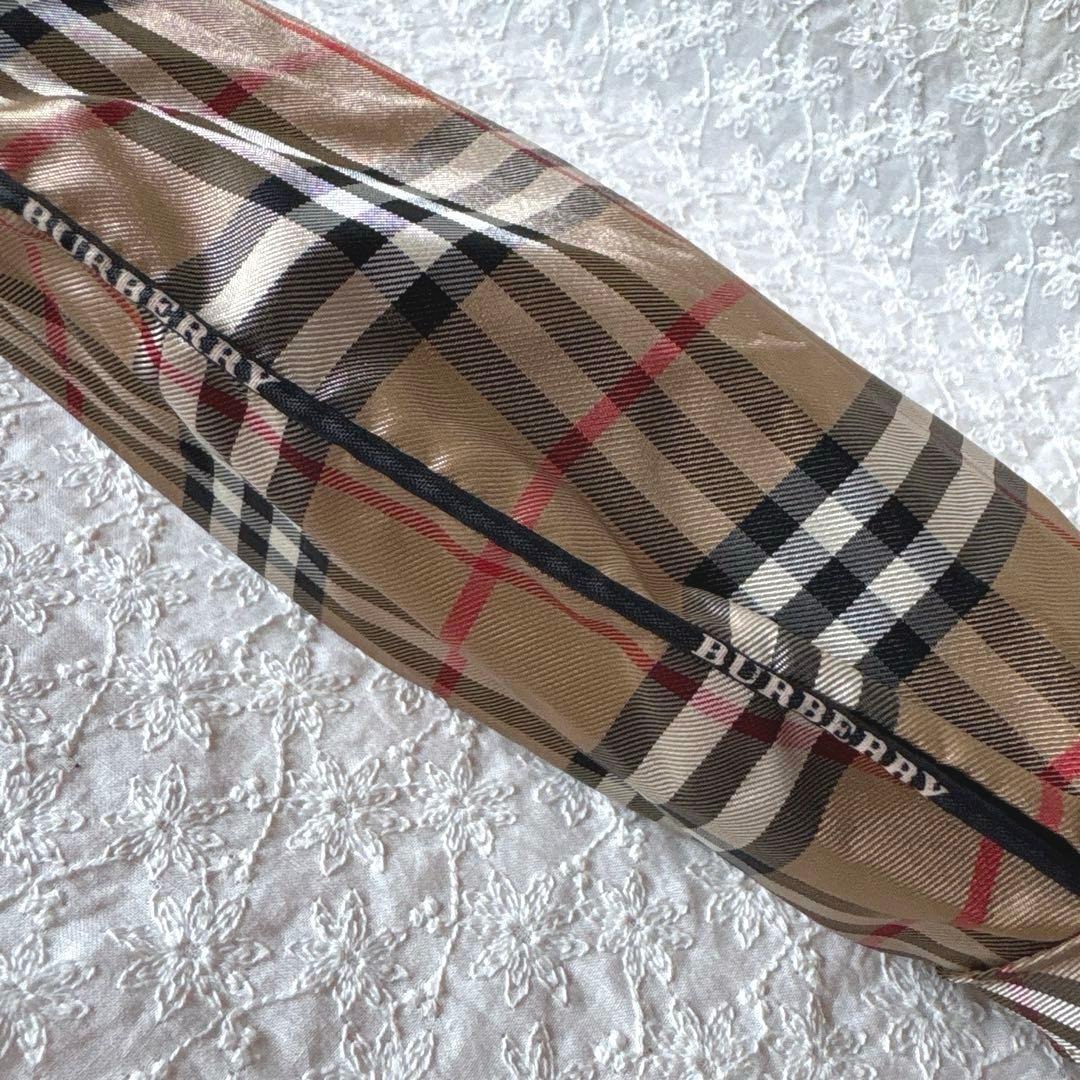BURBERRY バーバリー　折り畳み傘　晴雨兼用　ノバチェック　カバー付