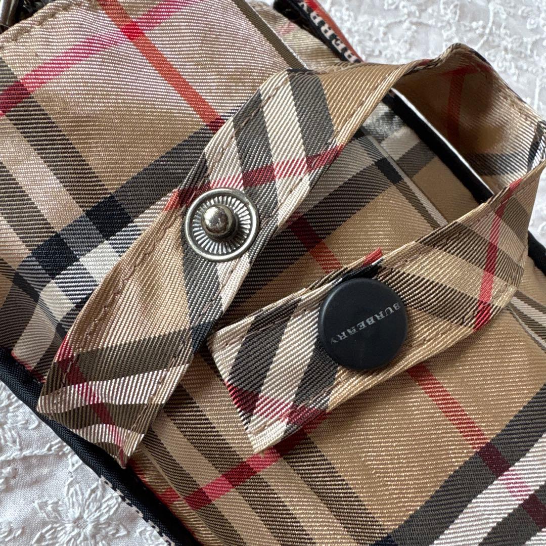 BURBERRY バーバリー　折り畳み傘　晴雨兼用　ノバチェック　カバー付