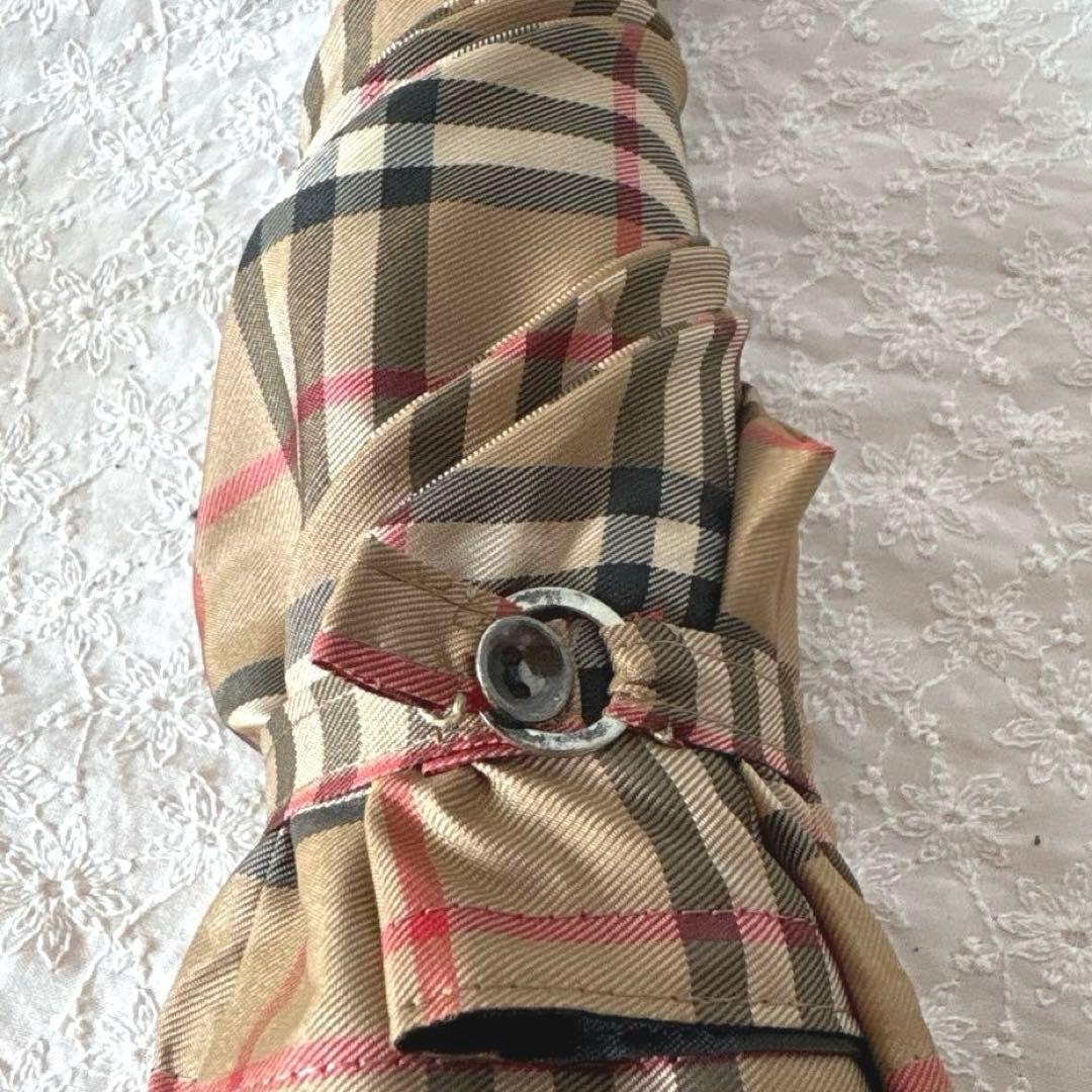 BURBERRY バーバリー　折り畳み傘　晴雨兼用　ノバチェック　カバー付