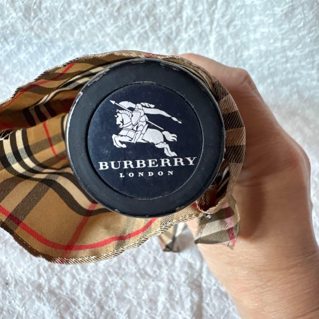 BURBERRY バーバリー　折り畳み傘　晴雨兼用　ノバチェック　カバー付