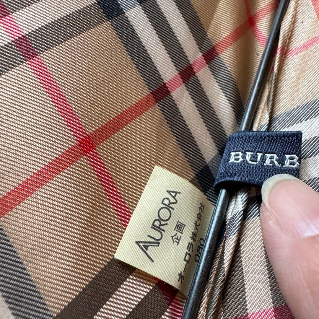 BURBERRY バーバリー　折り畳み傘　晴雨兼用　ノバチェック　カバー付