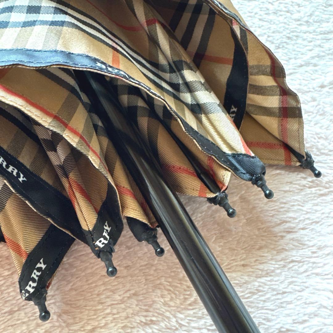 BURBERRY バーバリー　折り畳み傘　晴雨兼用　ノバチェック　カバー付