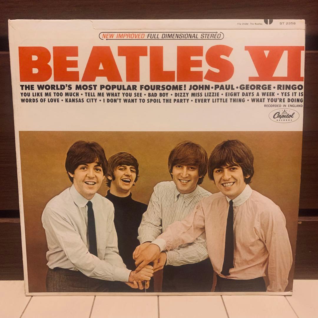 US盤Reissue BEATLES『A HARD DAYS NIGHT&Ⅵ』