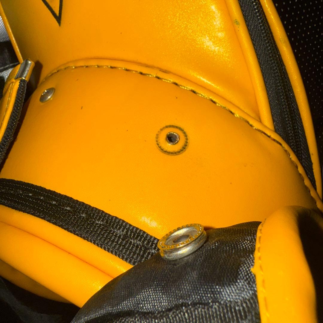 le coq sportif キャディバッグ ゴルフバッグ イエロー