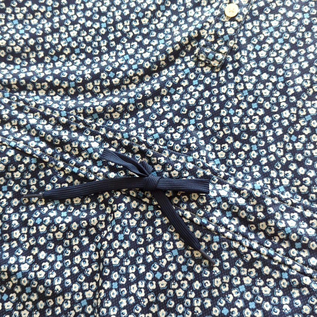 新品　マリクレール ゴルフ 半袖ワンピース　小花柄　フリージングスキン　L