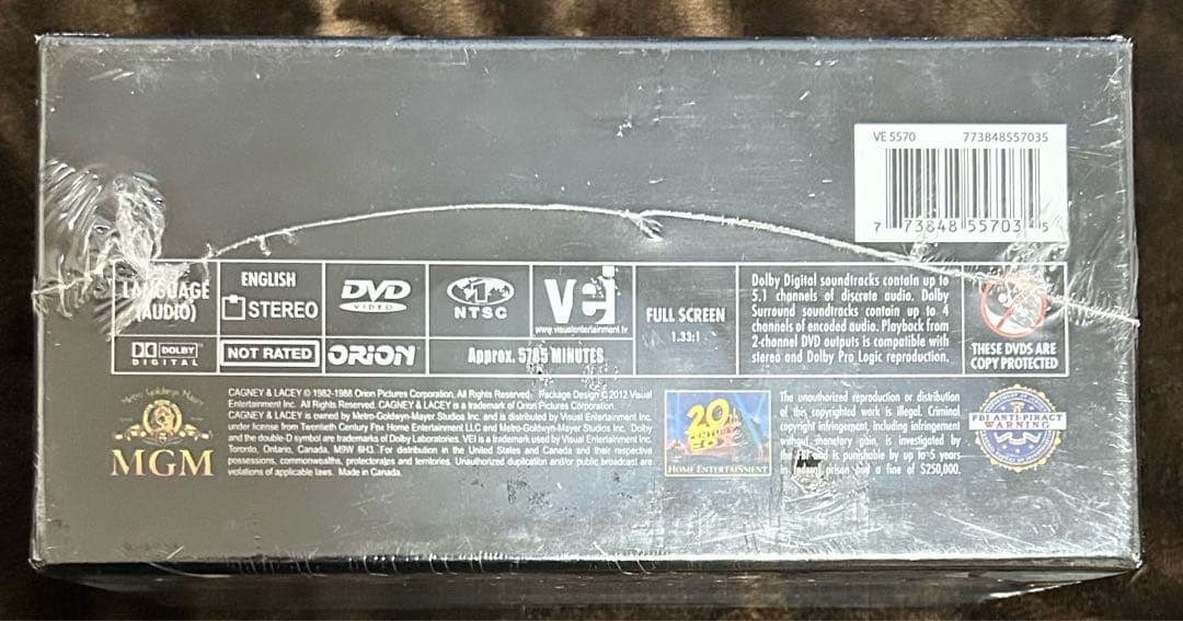 女刑事キャグニー&レイシー DVD 32枚組 BOX 輸入盤 リージョンコード1