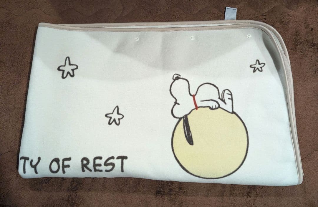 ユニクロ スヌーピー フリース リバーシブル ブランケット　２枚セット