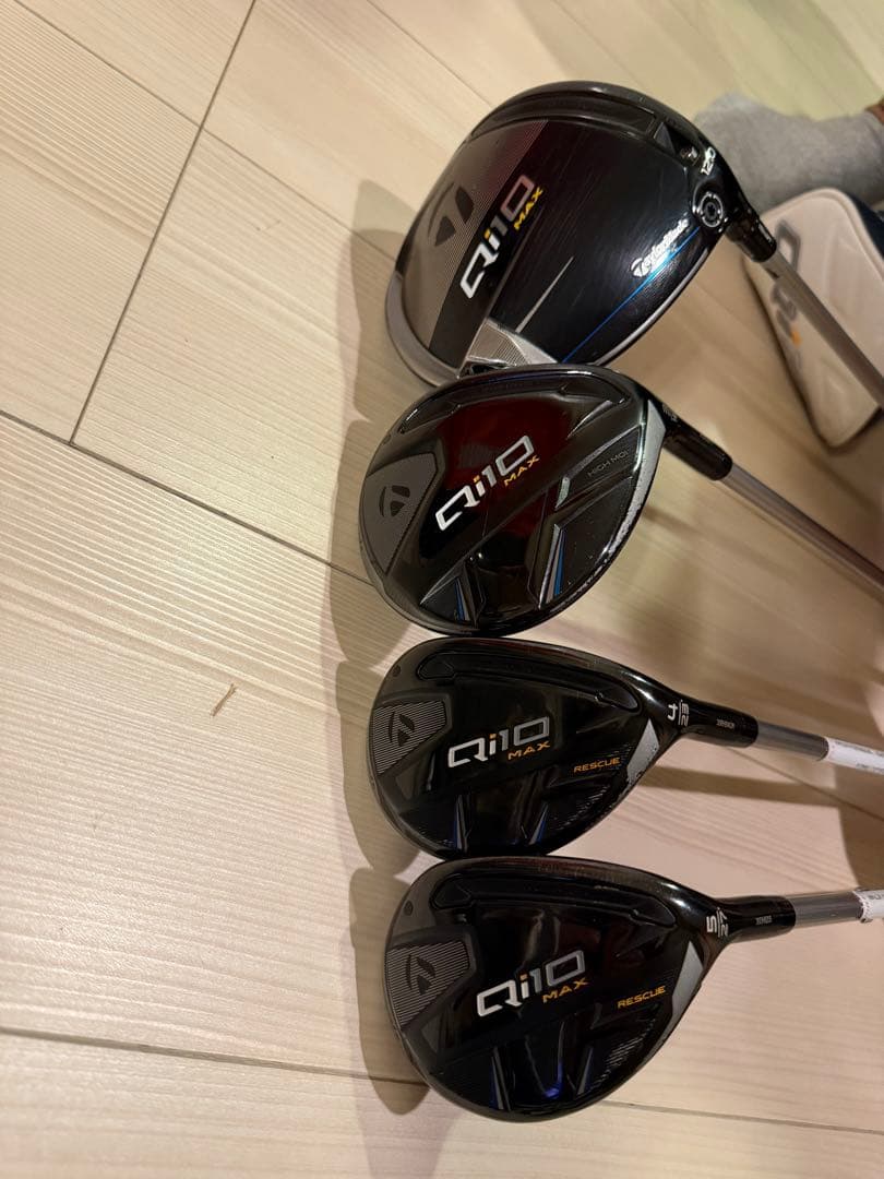 テーラメイド　レディース Qi10 MAX セット　Aシャフト