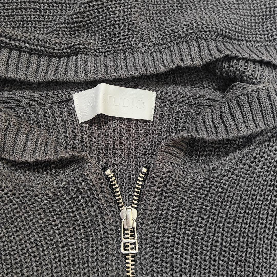 人気色★AP STUDIO ギマコットンフーディー グレー 完売品