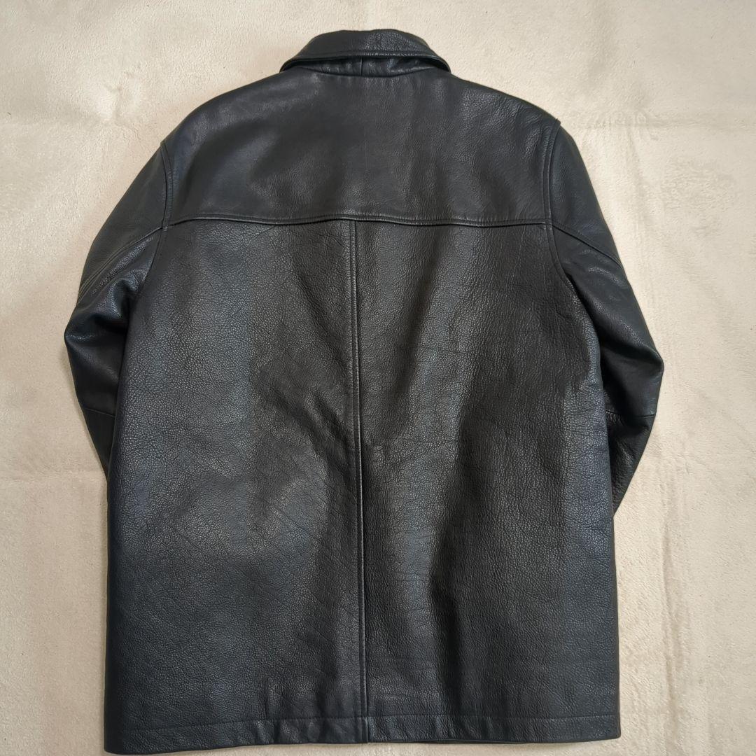 美品 オールドギャップ カーコート ブラック リアルレザー Mサイズ 野村訓市