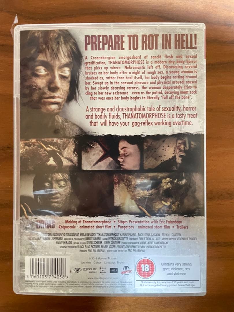 洋画・外国映画 THANATOMORPHOSE