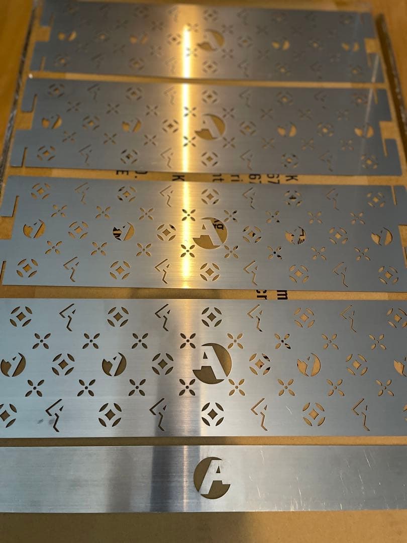 asigram_circle長 4枚　asi_circle長低っ 1枚　合計5枚