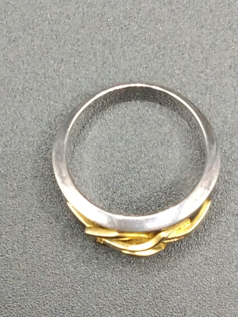 【24kcat】Ilias LALAOUNIS 結び目 K18×シルバー