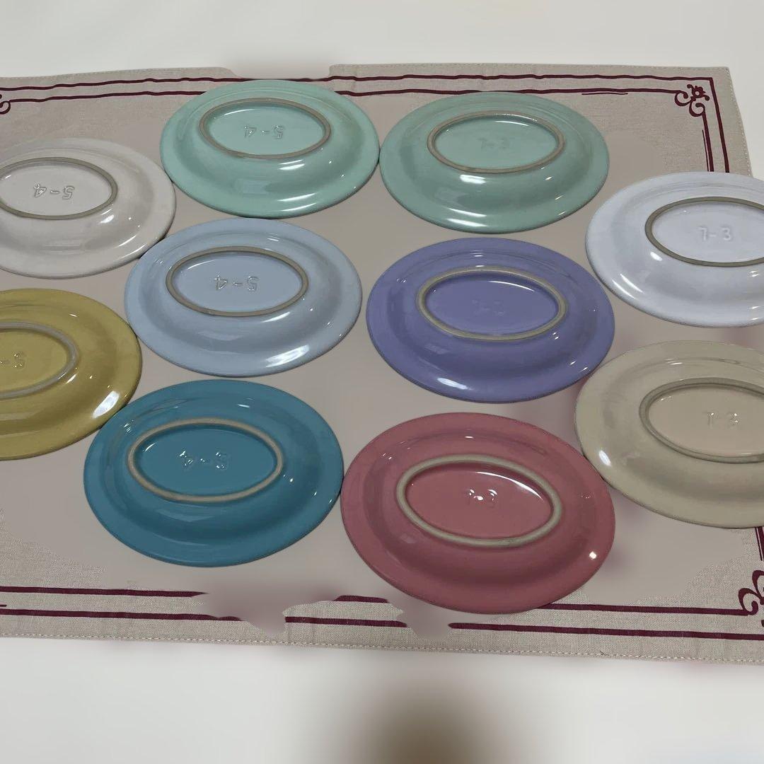 《新品》LE CREUSET ミニオーバルプレート 10枚セット