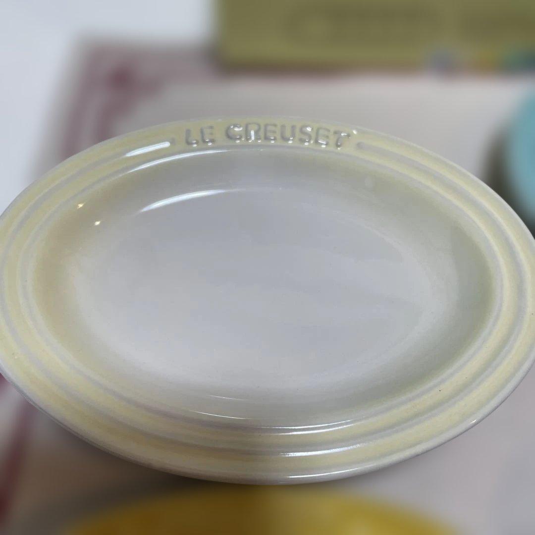 《新品》LE CREUSET ミニオーバルプレート 10枚セット