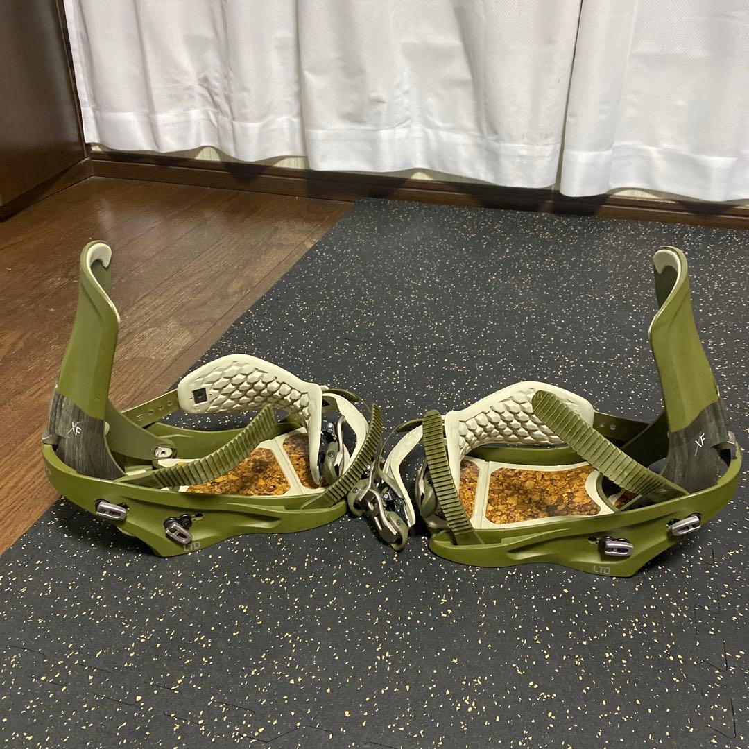 FLUX BDGS スノーボード ビンディング オリーブ